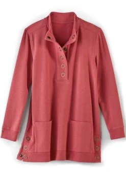 Soft Surroundings Lakshmi Pullover Tunic- Tops|Tunics & Leggings