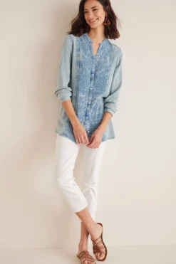 Soft Surroundings Las Olas Shirt- Tops