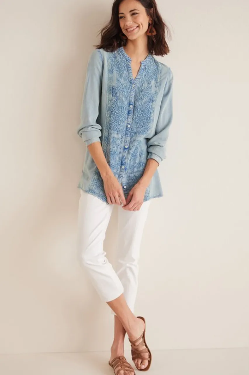 Soft Surroundings Las Olas Shirt- Tops