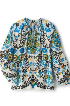 Soft Surroundings Leona Long Sleeve Top- Tops