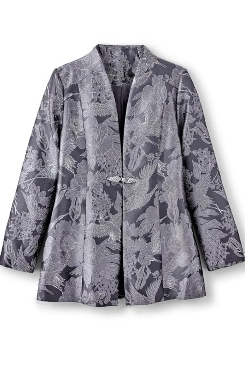 Soft Surroundings Lismore Jacquard Jacket- Jackets & Coats