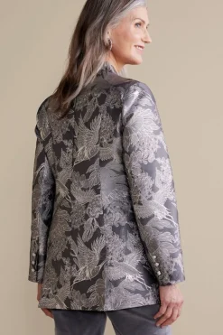 Soft Surroundings Lismore Jacquard Jacket- Jackets & Coats