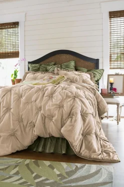 Soft Surroundings Lombardi Smocked Bed Sham I- Bedding|Bedding Collections