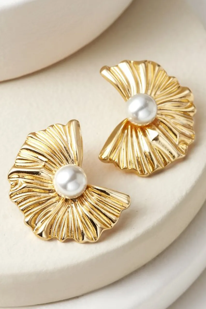 Soft Surroundings Lourdes Shell Earrings- Jewelry|Earrings