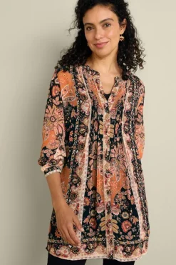 Soft Surroundings Makara Tunic Top & Tank- Tops|Tunics & Leggings