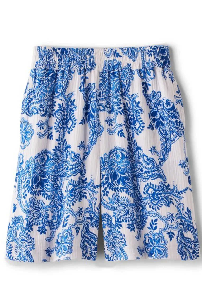 Soft Surroundings Marilla Gauze Shorts- Pants|Shorts