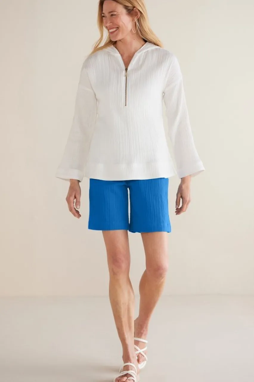 Soft Surroundings Marilla Gauze Shorts- Pants|Shorts