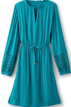 Soft Surroundings Meara Gauze Dress- Dresses