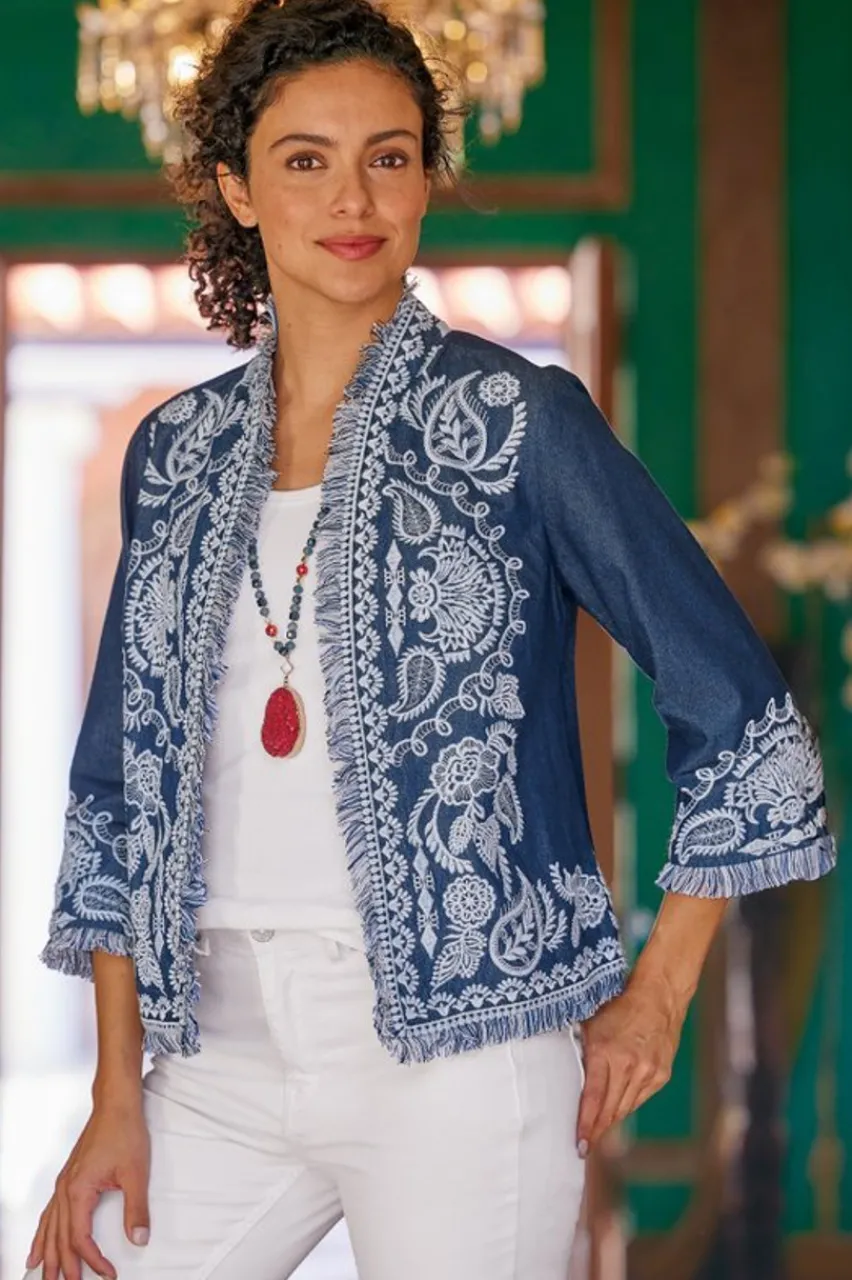Soft Surroundings Mesaria Jacket- Toppers|Jackets & Coats
