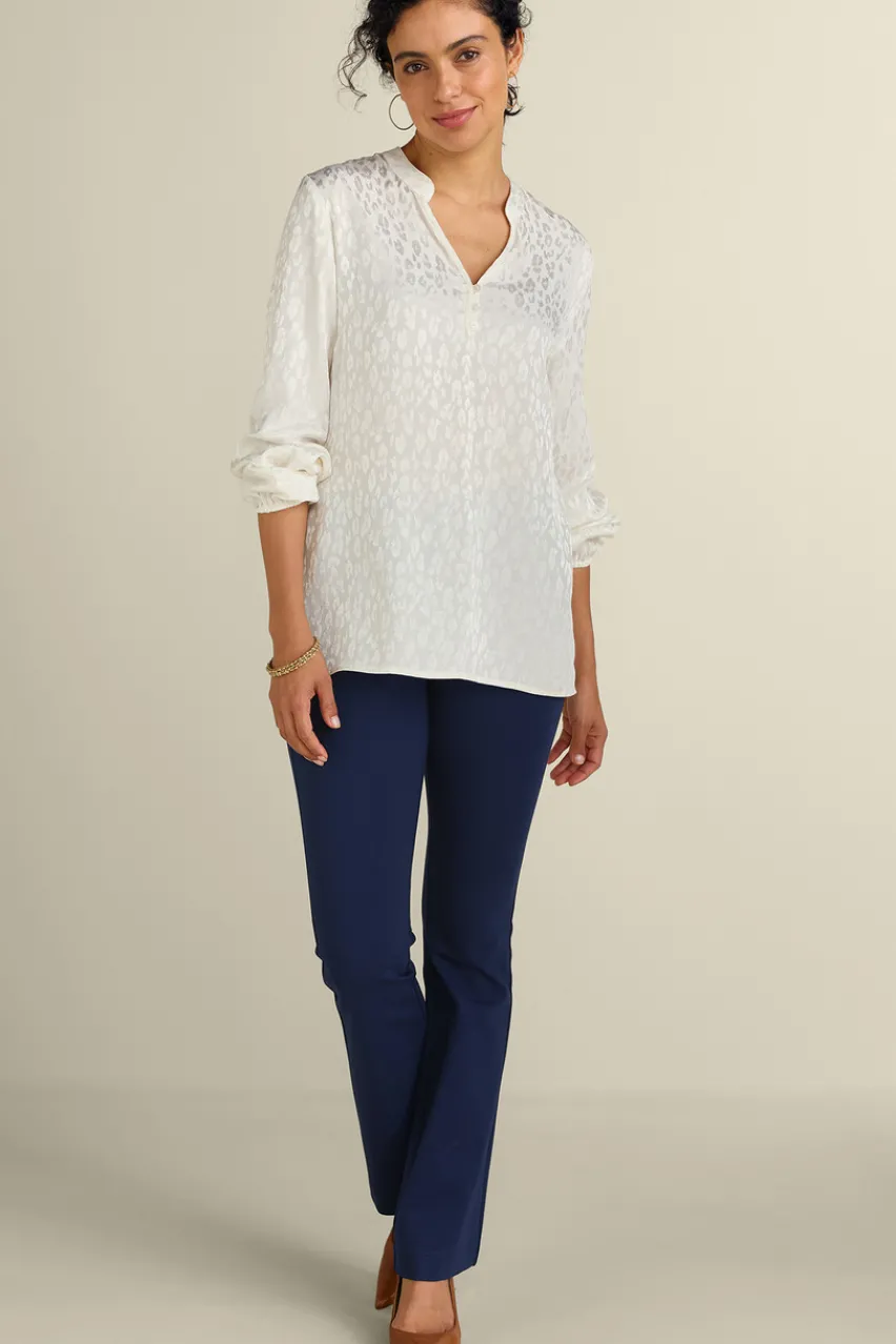 Soft Surroundings Mirasol Jacquard Tunic- Tops