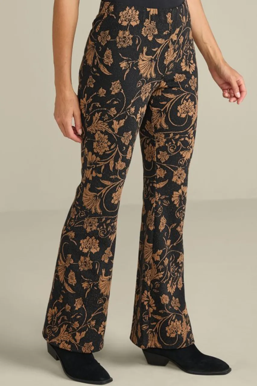 Soft Surroundings Mischa Jacquard Pants- Pants