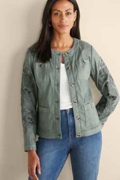 Soft Surroundings Monterey Utility Jacket- Toppers|Jackets & Coats