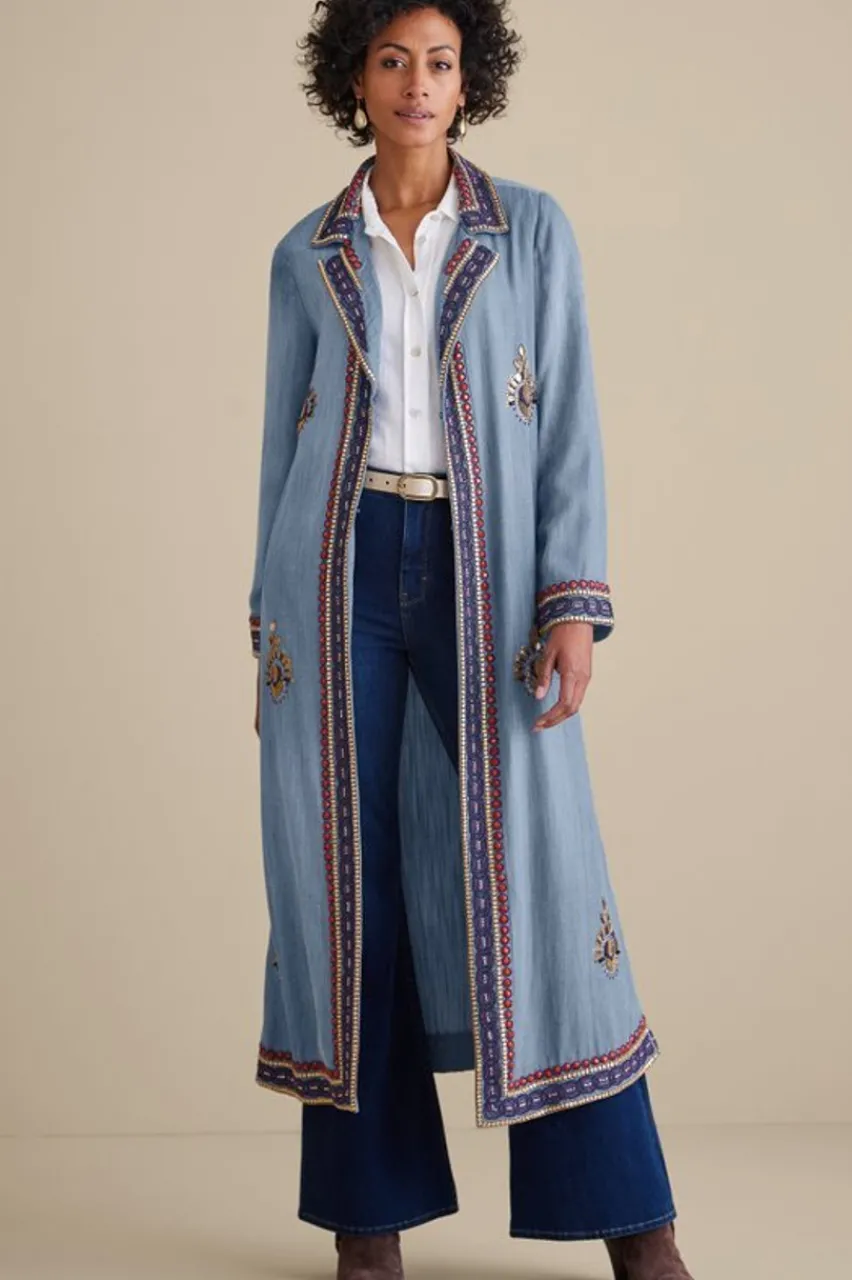 Soft Surroundings Morena Duster- Toppers|Jackets & Coats
