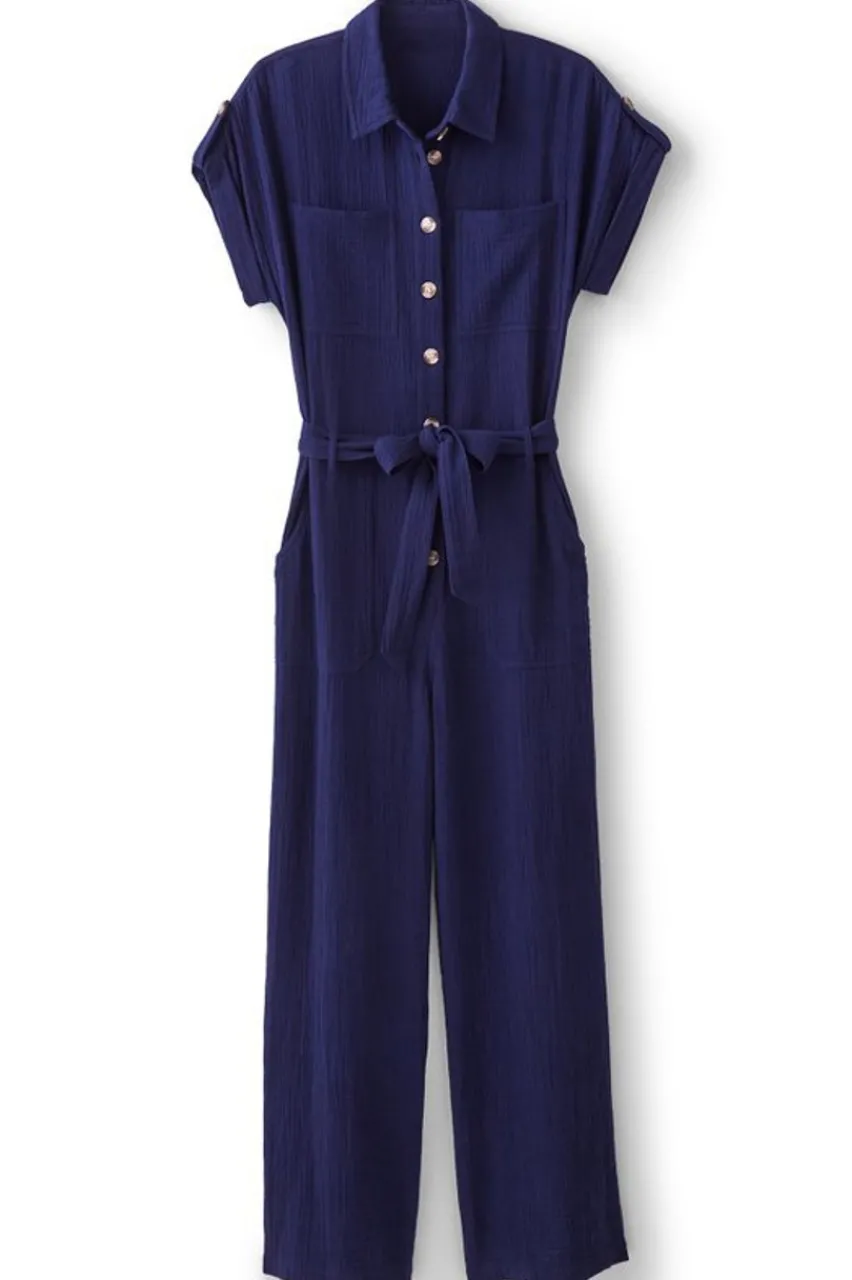 Soft Surroundings Natasha Gauze Jumpsuit- Dresses|Jumpsuits