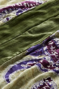 Soft Surroundings Nomi Silk Blend Velvet Kimono- Toppers|Jackets & Coats