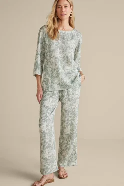 Soft Surroundings Oceo Gauze Tunic- Tops|Tunics & Leggings