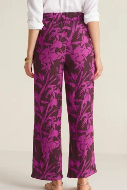 Soft Surroundings Oceo Gauze Wide-Leg Pants- Pants