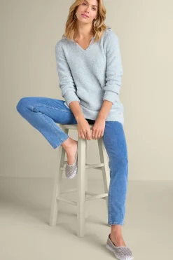 Soft Surroundings Orabella Sweater Hoodie- Tops|Sleepwear & Lounge