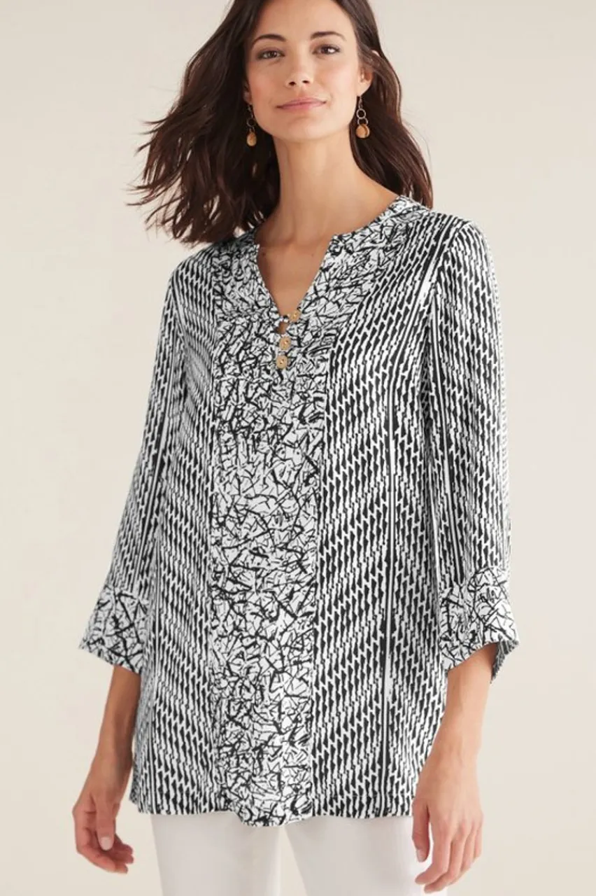 Soft Surroundings Ravello Top- Tops