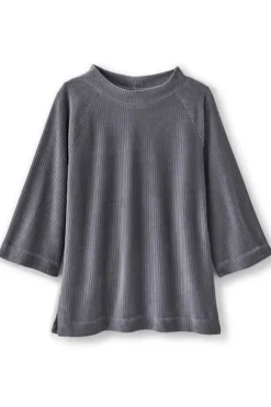 Soft Surroundings Samina Corduroy Pullover- Tops