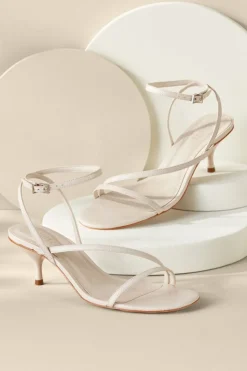 Soft Surroundings Schutz Helene Kitten Heel Sandal- Shoes