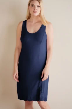 Soft Surroundings Serenity Bamboo Shelf Bra Sleep Dress- Dresses|Sleepwear & Lounge