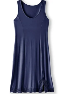 Soft Surroundings Serenity Bamboo Shelf Bra Sleep Dress- Dresses|Sleepwear & Lounge