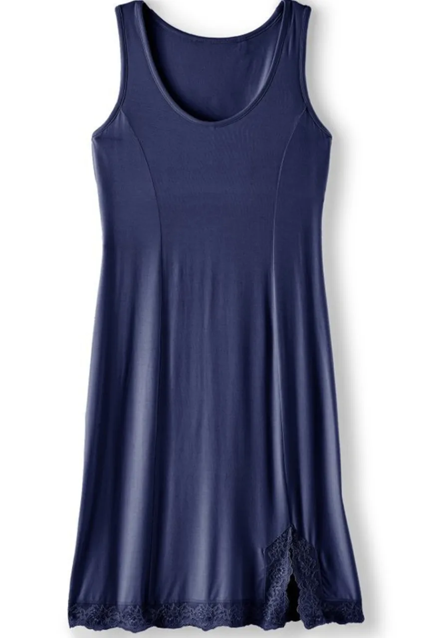 Soft Surroundings Serenity Bamboo Shelf Bra Sleep Dress- Dresses|Sleepwear & Lounge