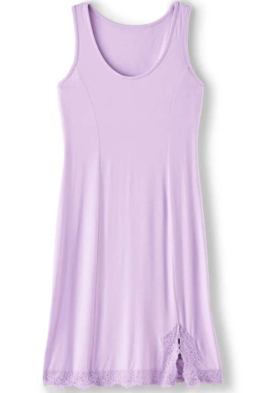 Soft Surroundings Serenity Bamboo Shelf Bra Sleep Dress- Dresses|Sleepwear & Lounge