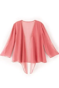 Soft Surroundings Silk Undercover Topper- Toppers|Jackets & Coats