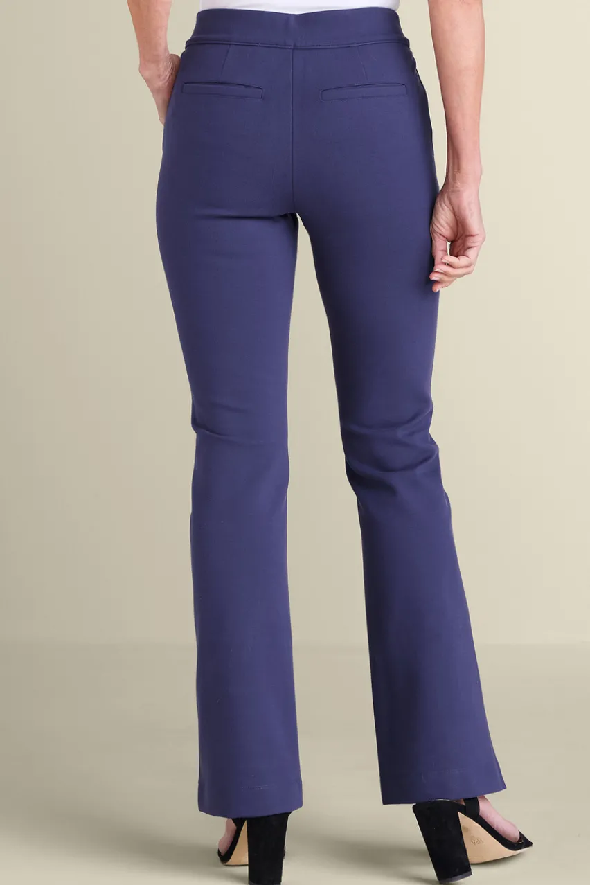 Soft Surroundings Soft Essential Ponte Bootcut Pants- Pants