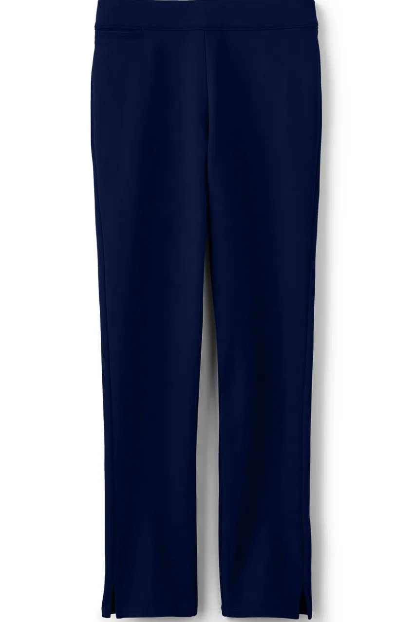 Soft Surroundings Soft Essential Ponte Slim Leg Pants- Pants
