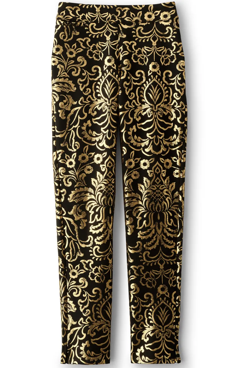 Soft Surroundings Soft Essential Ponte Slim Leg Pants- Pants