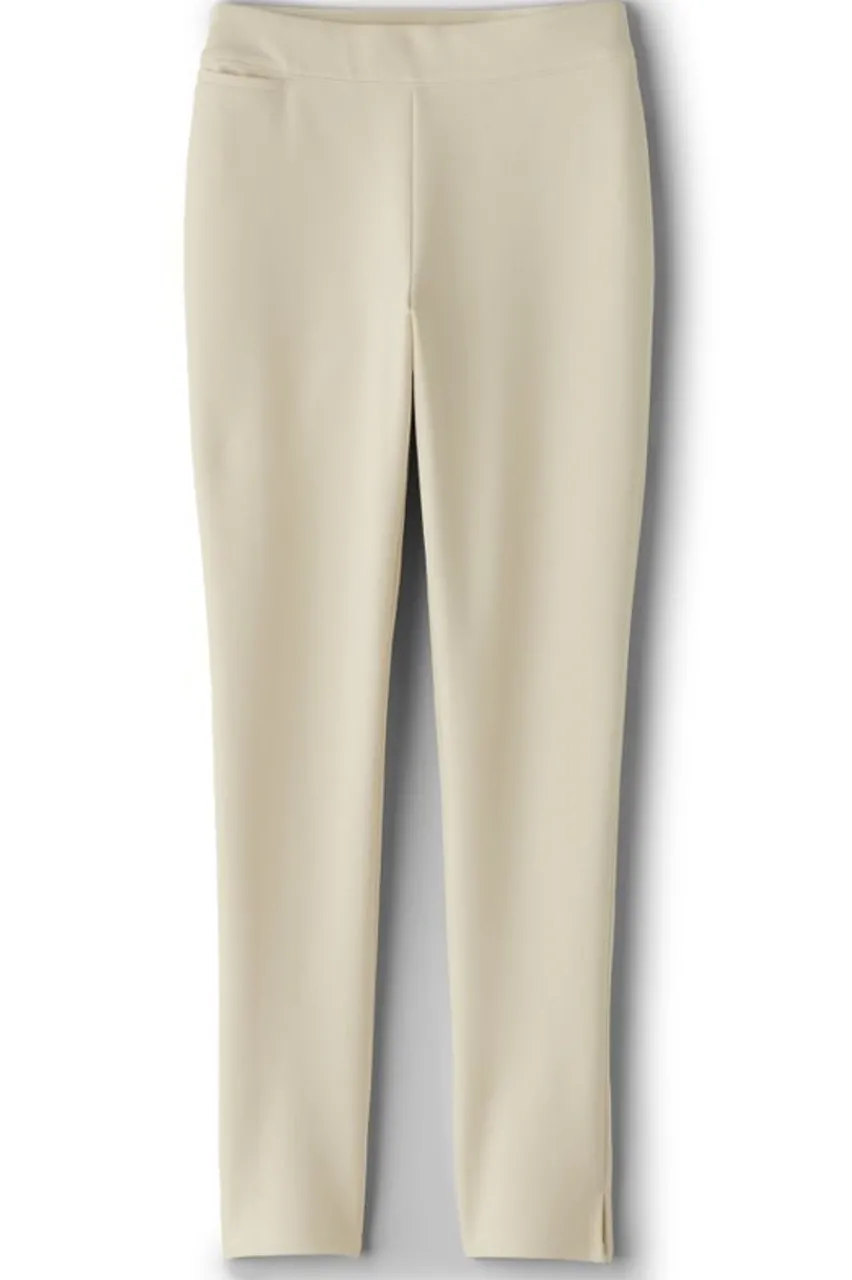 Soft Surroundings Soft Essential Ponte Slim Leg Pants- Pants