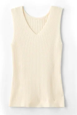 Soft Surroundings Soft Essential Ribbed Sweater Tank- Tops|Sweaters & Cardigans