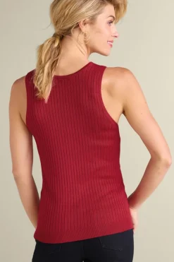 Soft Surroundings Soft Essential Ribbed Sweater Tank- Tops|Sweaters & Cardigans