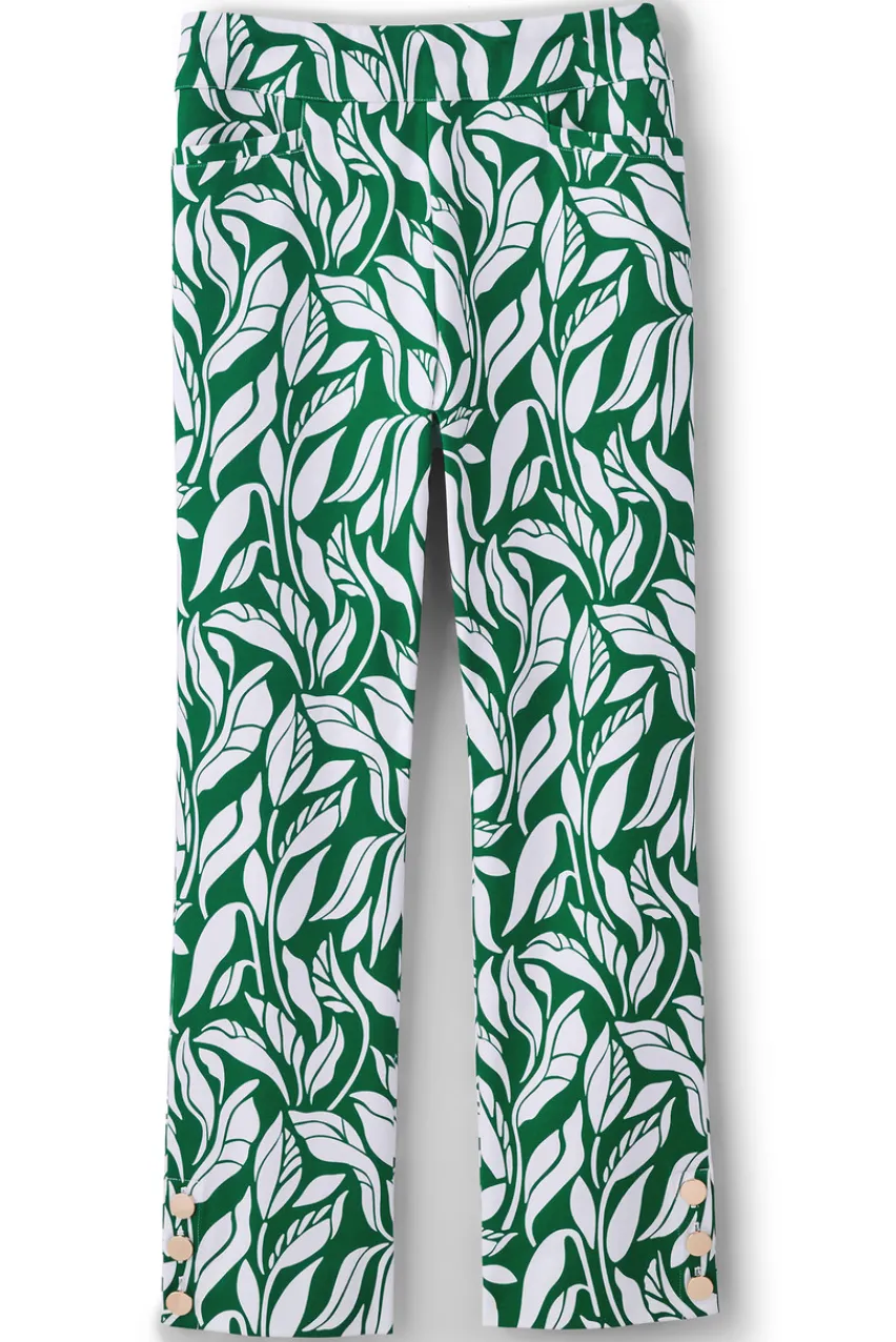 Soft Surroundings Soft Essential Superla Slim Leg Crop Pants- Pants