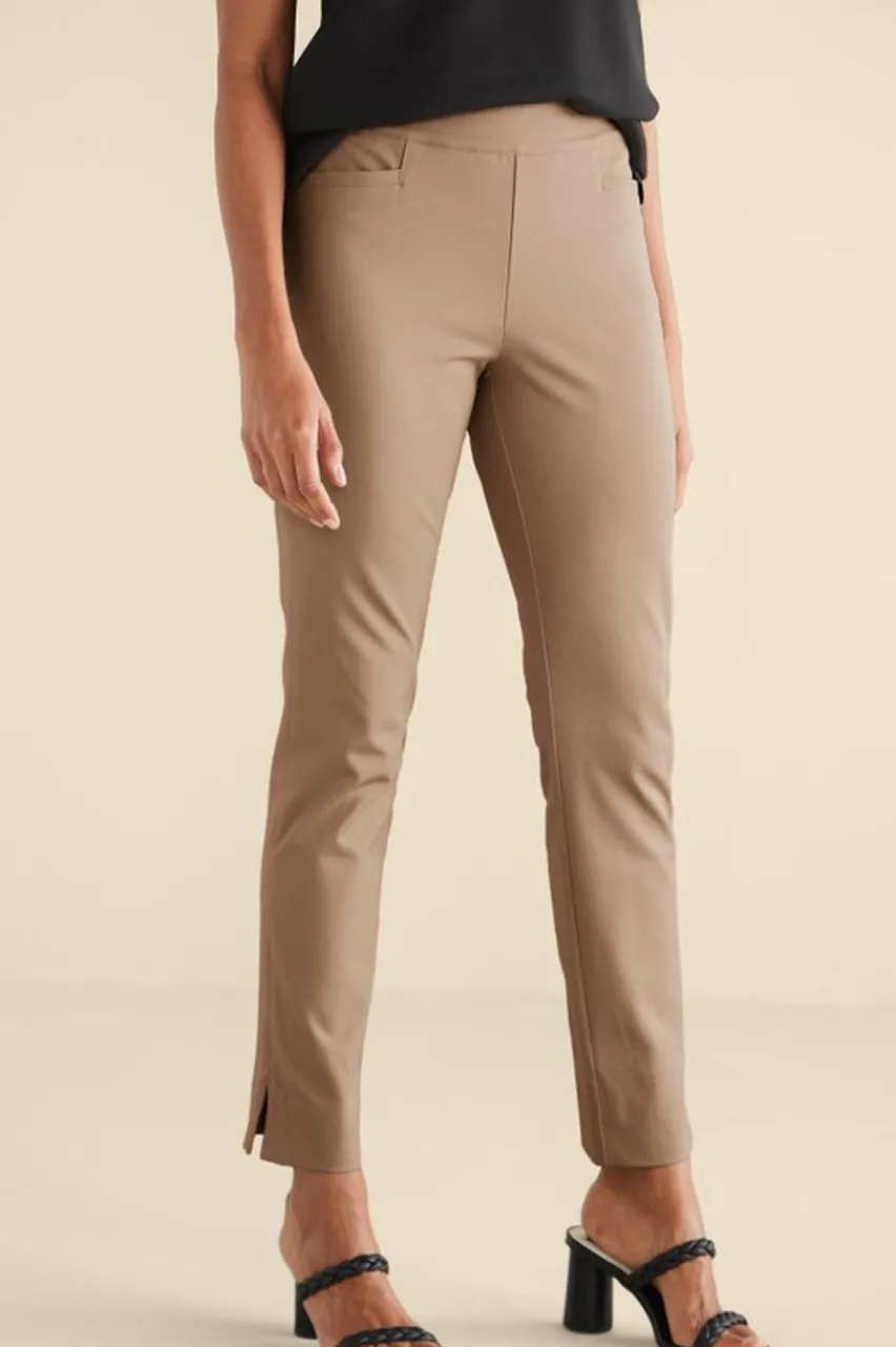 Soft Surroundings Soft Essential Superla Slim Leg Pants- Pants