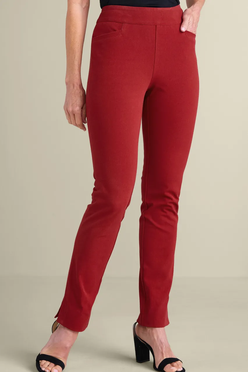 Soft Surroundings Soft Essential Superla Slim Leg Pants- Pants