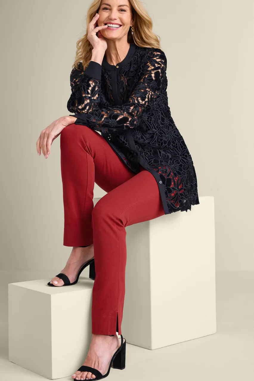 Soft Surroundings Soft Essential Superla Slim Leg Pants- Pants