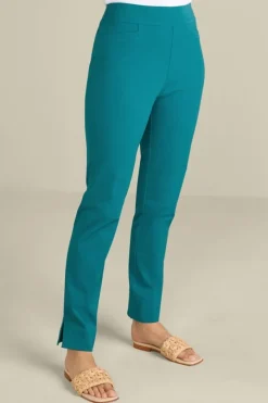 Soft Surroundings Soft Essential Superla Slim Leg Pants- Pants