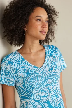Soft Surroundings Soft Essential Supima T-Shirt Dress- Dresses