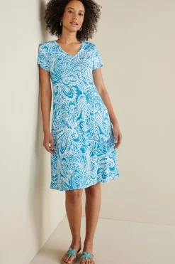 Soft Surroundings Soft Essential Supima T-Shirt Dress- Dresses
