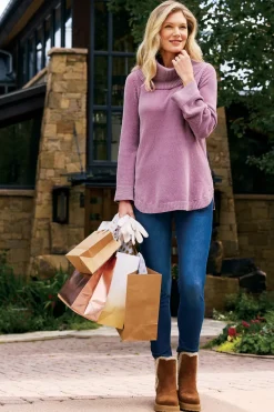Soft Surroundings Soft Winds Chenille Tunic Sweater- Tops|Sweaters & Cardigans