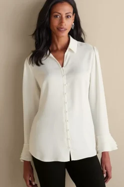 Soft Surroundings Sonnet Blouse- Tops