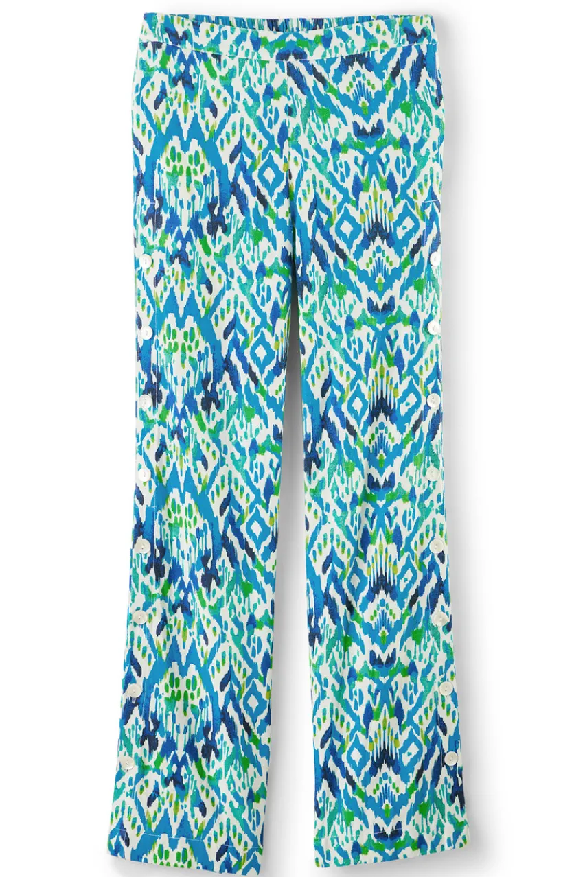 Soft Surroundings Sonoma Linen Blend Wide Leg Pants- Pants