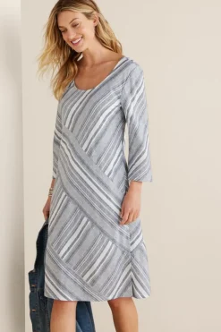Soft Surroundings Sonya Linen Dress- Dresses