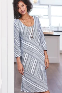 Soft Surroundings Sonya Linen Dress- Dresses