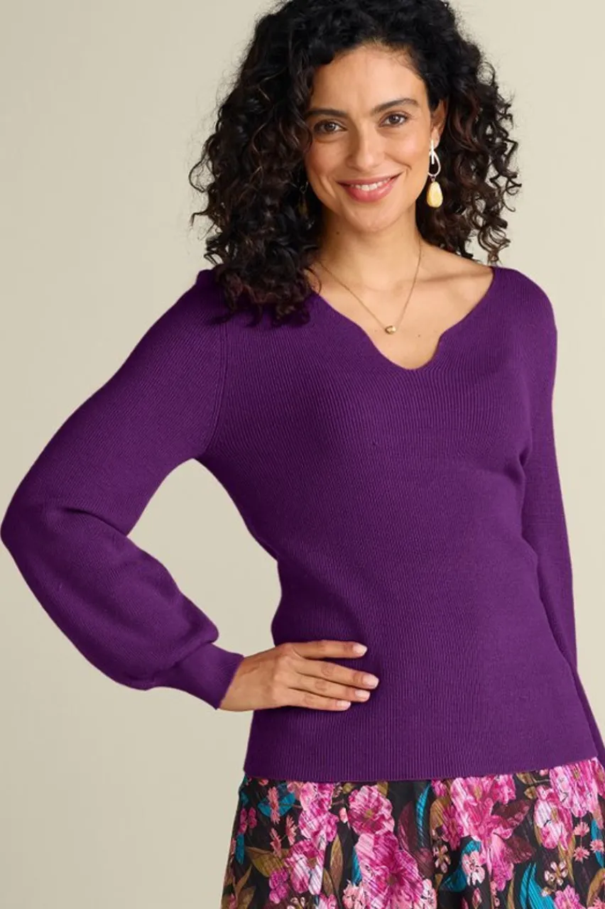 Soft Surroundings Suze Sweater- Tops|Sweaters & Cardigans