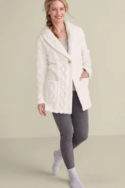 Soft Surroundings Textured Most Wonderful Cardi- Sweaters & Cardigans|Sleepwear & Lounge